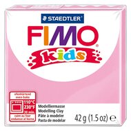 FIMO Kids boetseerklei, roze, 42 gr