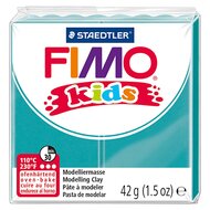 FIMO Kids Boetseerklei Turquoise, 42gr
