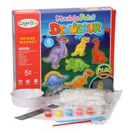 Gips Gieten Glow in the Dark Magneten - Dino&#039;s