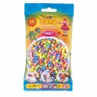 Hama Strijkkralen - Pastelmix, (050) 1000st.