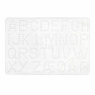 Hama Midi Strijkkralenbordje - Letters