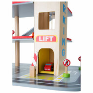 Small Foot  -  Houten Parkeergarage met Accessoires