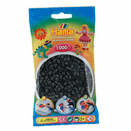 Hama Midi Strijkkralen - Donker Grijs (071), 1000st.