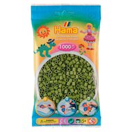 Hama Midi Strijkkralen - Olijfgroen (84), 1000st.