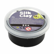 Silk Clay - Zwart, 40gr.