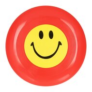 Frisbee met Lachgezicht Rood