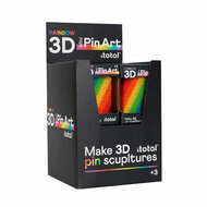 PinArt Regenboogkleuren Maak je eigen 3D Afdruk