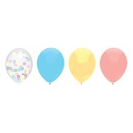 Ballonnenmix Pastel - 6st