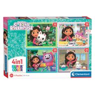 Clementoni 4in1 Puzzel Gabby&#039;s Poppenhuis