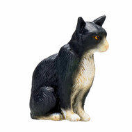 Mojo Farmland Zittende Kat Zwart/Wit - 387371