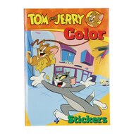 Warner Bros Color Kleurboek Tom &amp; Jerry met Stickers