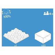 Hubelino Blokpuzzel Brandweer - 35st.