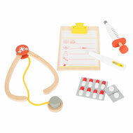 Small Foot  -  Houten Dokter en Tandarts 2in1 Set in Koffer