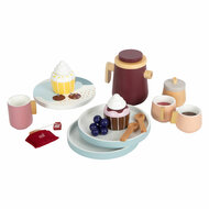 Small Foot - Houten Koffie en Theeset Tasty, 16dlg.