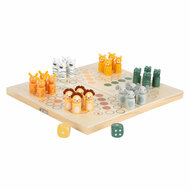Small Foot - Houten Ludo spel Safari - 6 Spelers