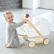 Small Foot  -  Houten Poppenwagen Little Button