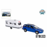 Kids Globe Volvo V70 met Dethleffs Caravan