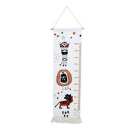 Groeimeter Textiel Zebra, 140cm