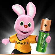 Oplaadbare Batterijen Duracell Rechargeable NimH Stay Charged AA/HR6 2500mAh, 4st.