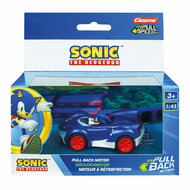 Carrera Pull Back Auto Team Sonic Racing - Sonic Speed Star