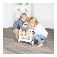 Small Foot - Houten Baby Walker Loopwagen Bloemen