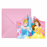 Uitnodigingen en Enveloppen FSC Disney Prinse Live Your Story, 6st.