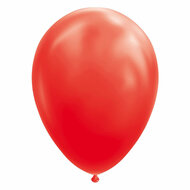 Ballonnen Rood 30cm, 10st.