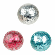 Raamkruiper Knijpballen Glitter, 3st.