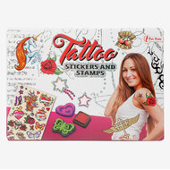 Tattoostickers en Stempelset