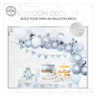 Ballonnen Boog Set Zilver