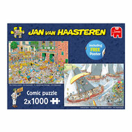 Jan van Haasteren Legpuzzel - Hollandse Tradities, 2x1000st.