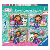 Gabby&#039;s Poppenhuis Legpuzzel 4in1