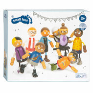 Small Foot - Houten Buigzame Poppenfamilie met Baby, 8st.