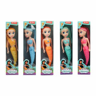 Mermaids Zeemeerminpop met Buigbare Staart, 18cm