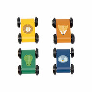 Trixie Houten Autobaan met 4 Auto&#039;s
