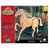 Gepetto&#039;s Workshop Houten Bouwpakket 3D - Paard
