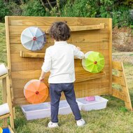 Houten Water Speelmuur 2-zijdig