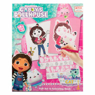 Gabby&#039;s Dollhouse Viltkunst &amp; Kleurboek