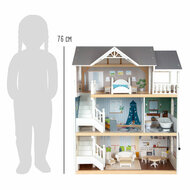 Small Foot - Houten Urban Villa Poppenhuis met Accessoires, 13dlg.