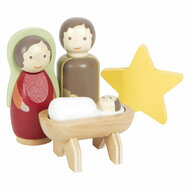 Small Foot - Houten Kerstkribbe Speelset