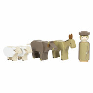 Small Foot - Houten Kerstkribbe Speelset