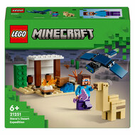 LEGO Minecraft 21251 Steve&#039;s Woestijnexpeditie