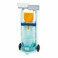 Ecoiffier Schoonmaak Trolley Blauw, 5dlg.