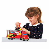 Ecoiffier Abrick Brandweerwagen met Brandweerauto