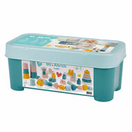 Ecoiffier bb Abrick Babyspeelgoed 4in1 Speelset in Opbergbox - 41dlg.