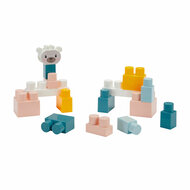 Ecoiffier bb Abrick Babyspeelgoed 4in1 Speelset in Opbergbox - 41dlg.