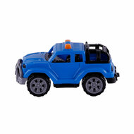 Cavallino Trendy Jeep Blauw, 22cm