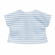 Ma Corolle Gestreept T-shirt Blauw, 36cm