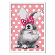 Ravensburger CreArt Schilderen op Nummer - Konijn met Glitters