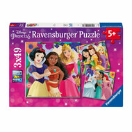 Ravensburger Legpuzzel Disney Princess, 3x49st.